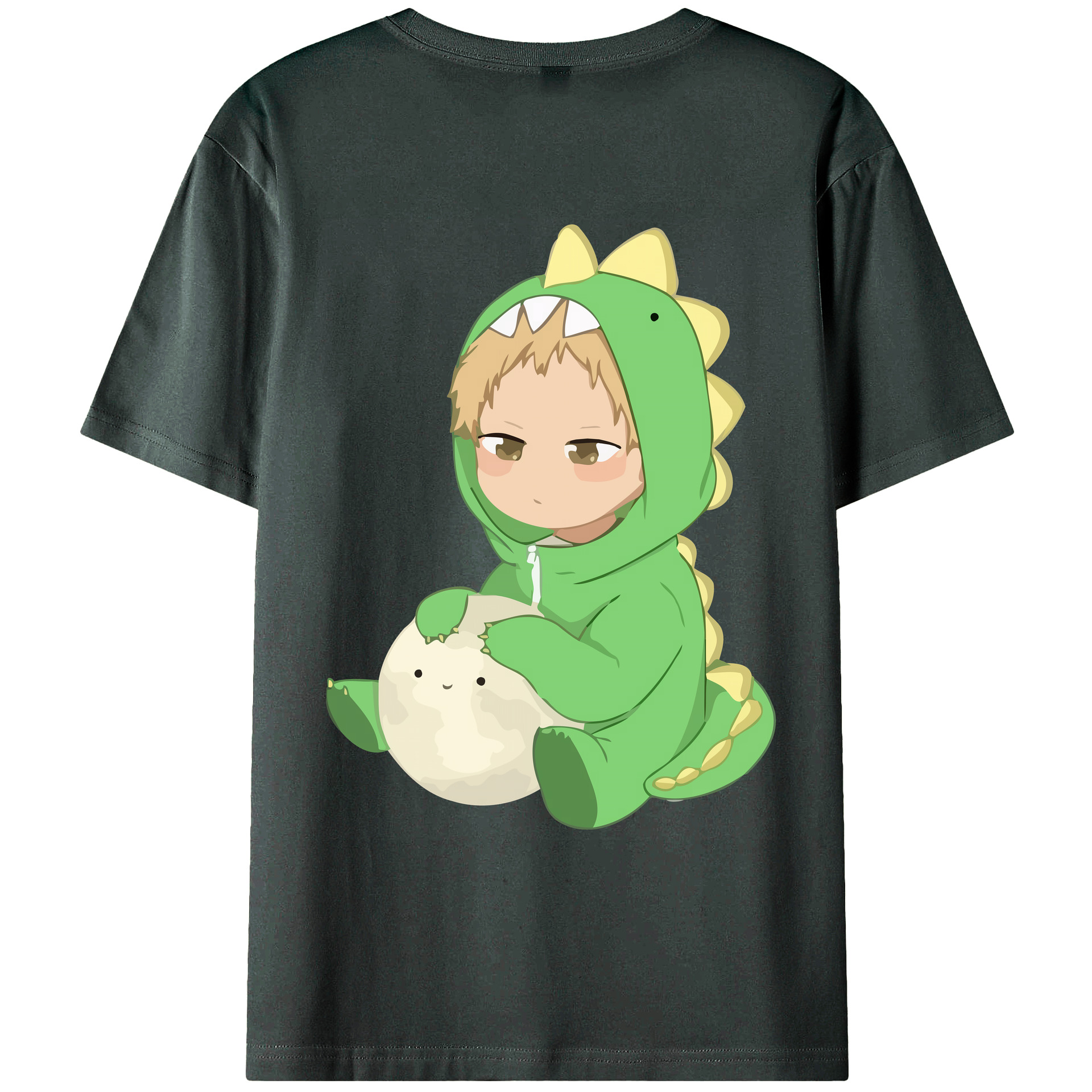 （画像用） ハイキュー!! Haikyu!! 綿100％ メンズ半袖Tシャツ（バックプリント） 通気性